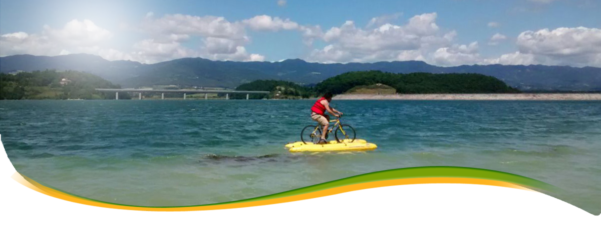 water bicycle for lake